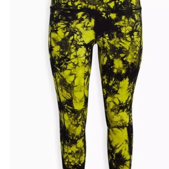 Torrid Neon Green & Black 3X Active Leggings & Sweatshirt - Picture 3 of 7